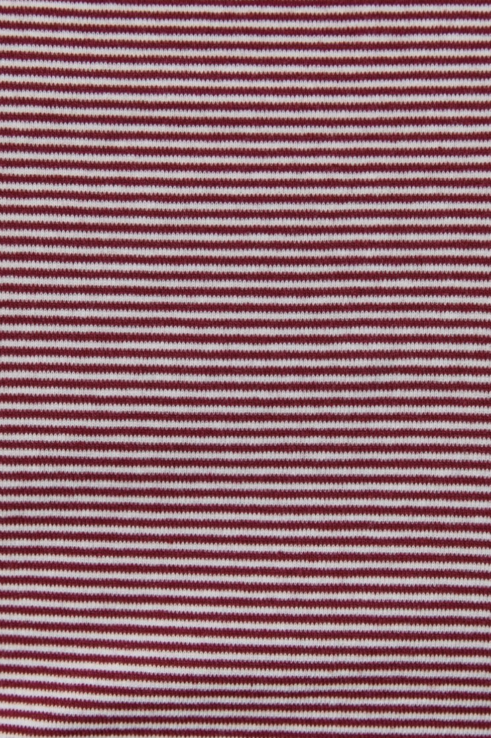 Stripe Short Sleeve Tee Wine