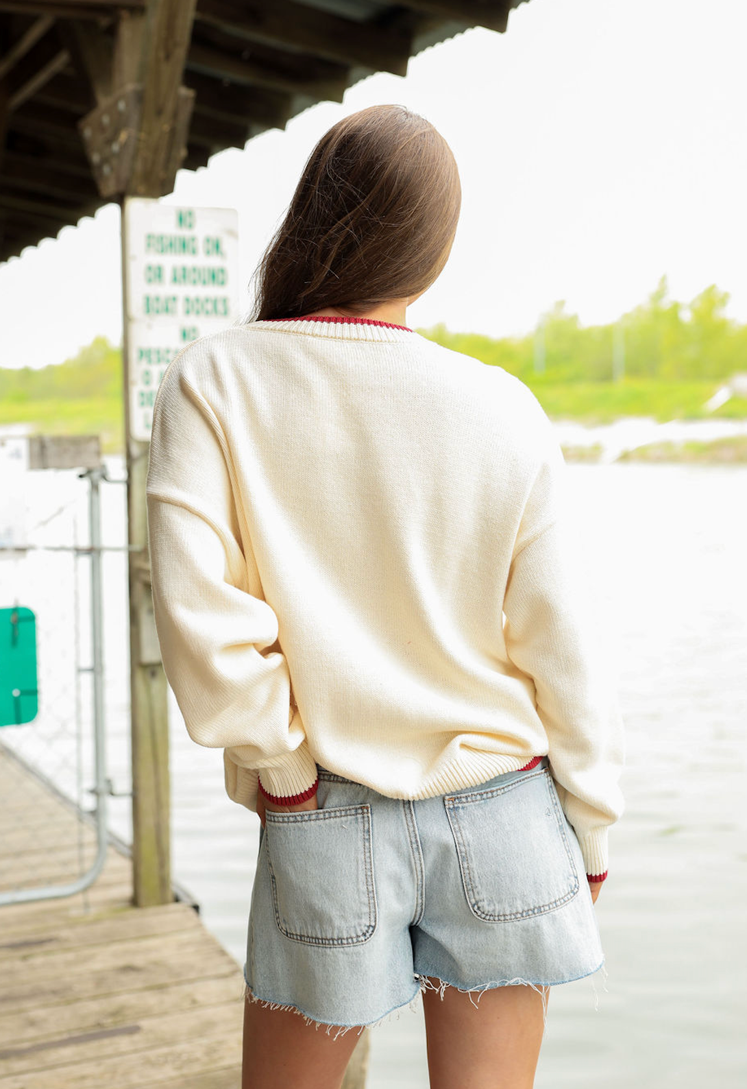 USA Oversize Crewneck