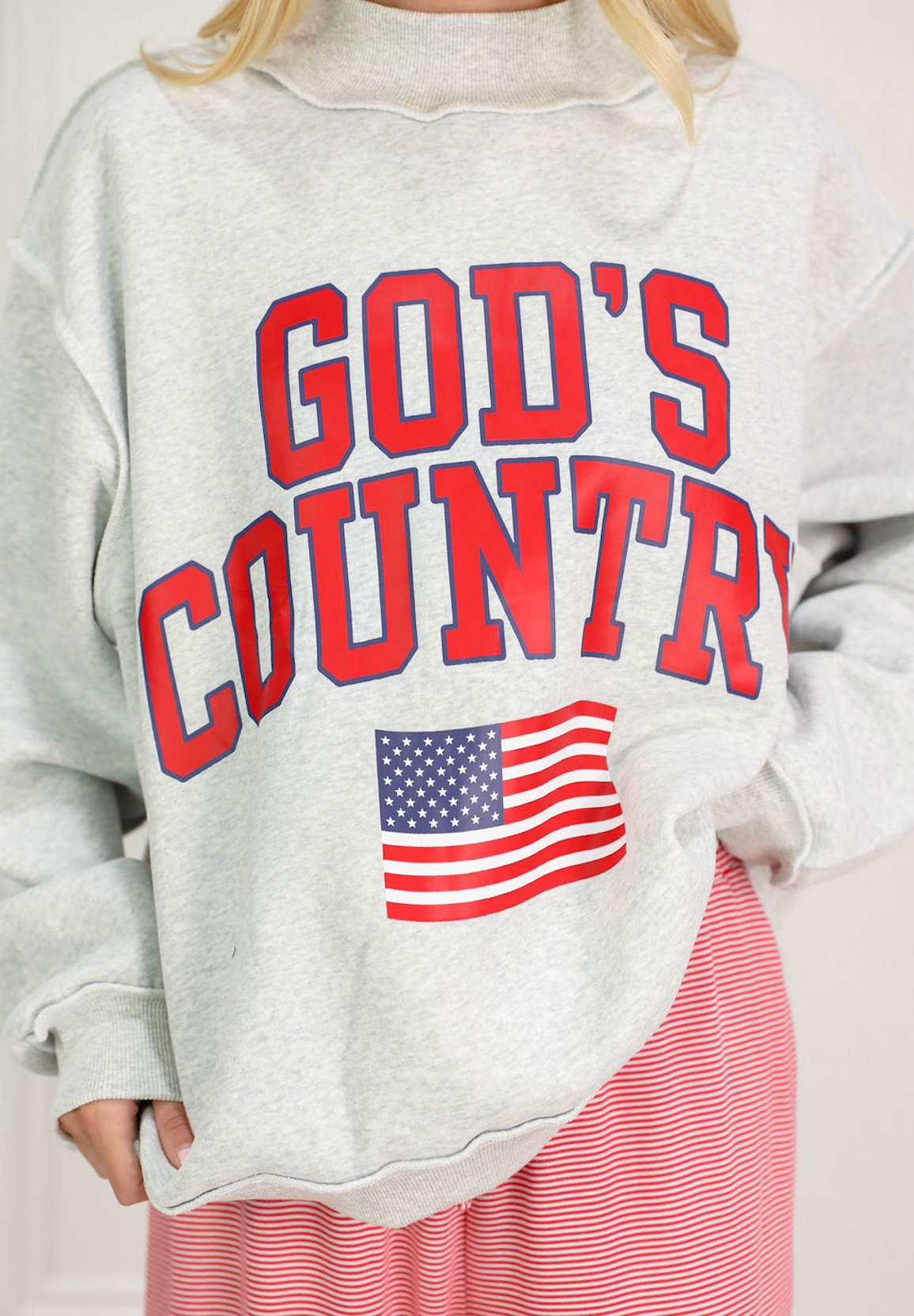 God's Country Reversible Mock Neck