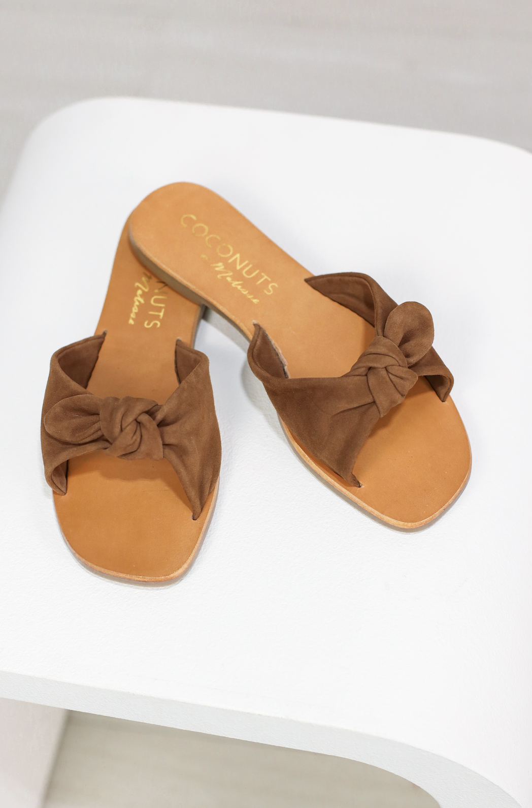 Matisse Mackenzie Suede Sandals Brown