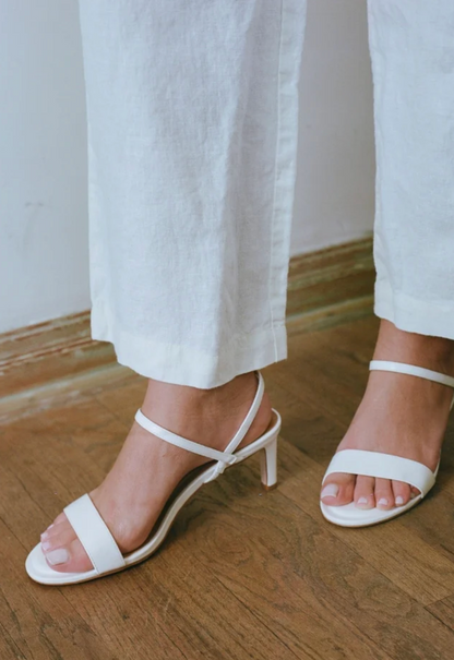 Matisse Trinity Heels White