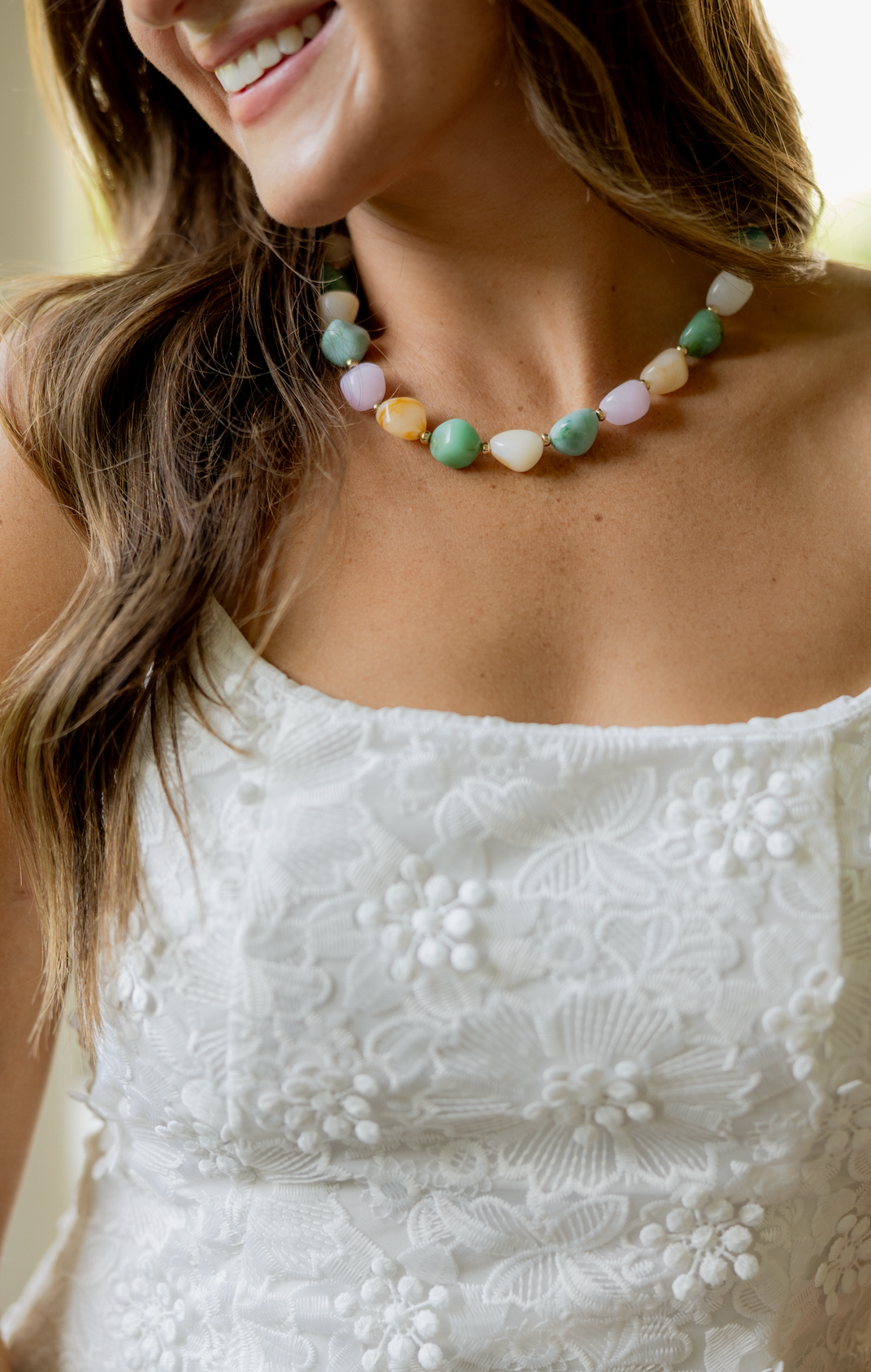 Camilla White Eyelet Dress