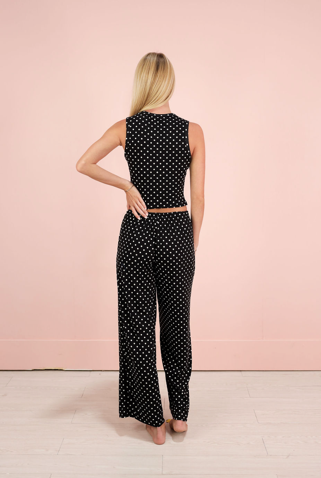 Polka Dot Tank & Pants Set of 2