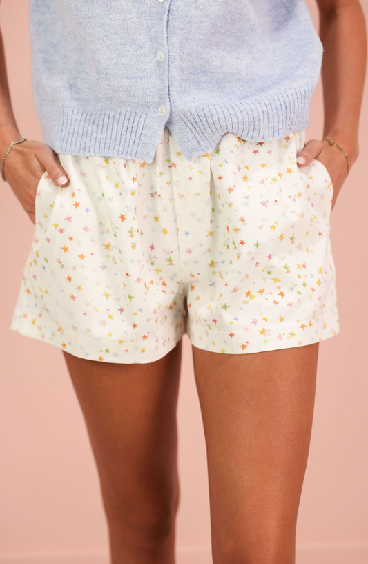 Colored Star Boxer Shorts