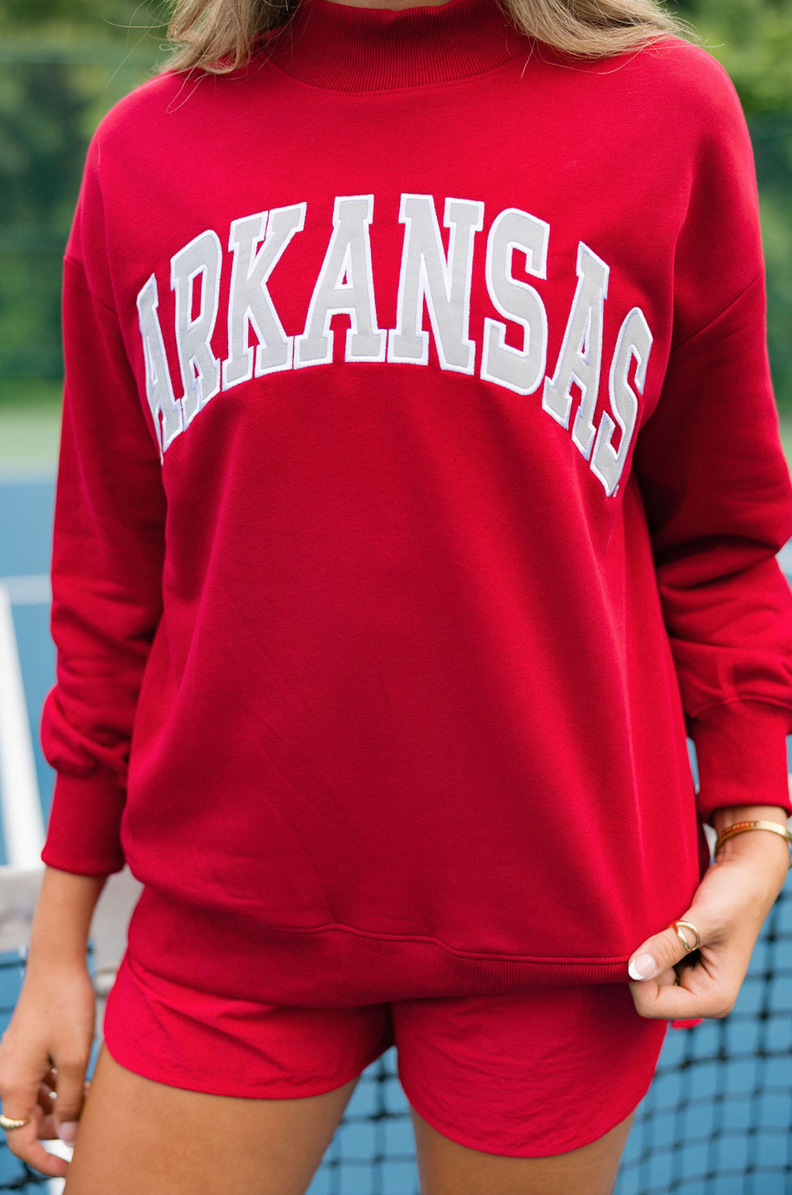 Arkansas Madi Classic Mockneck