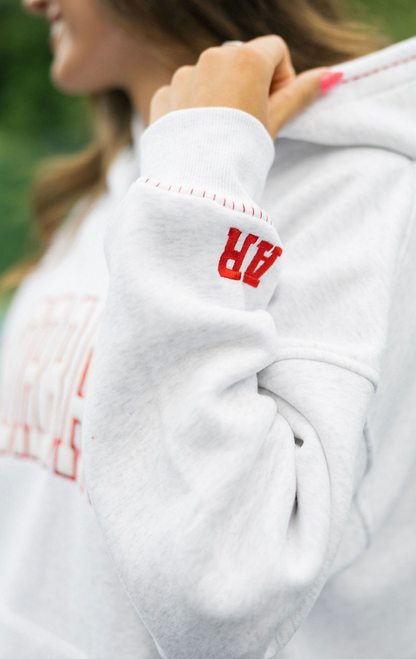 Razorbacks Embroidered Stitch Hoodie