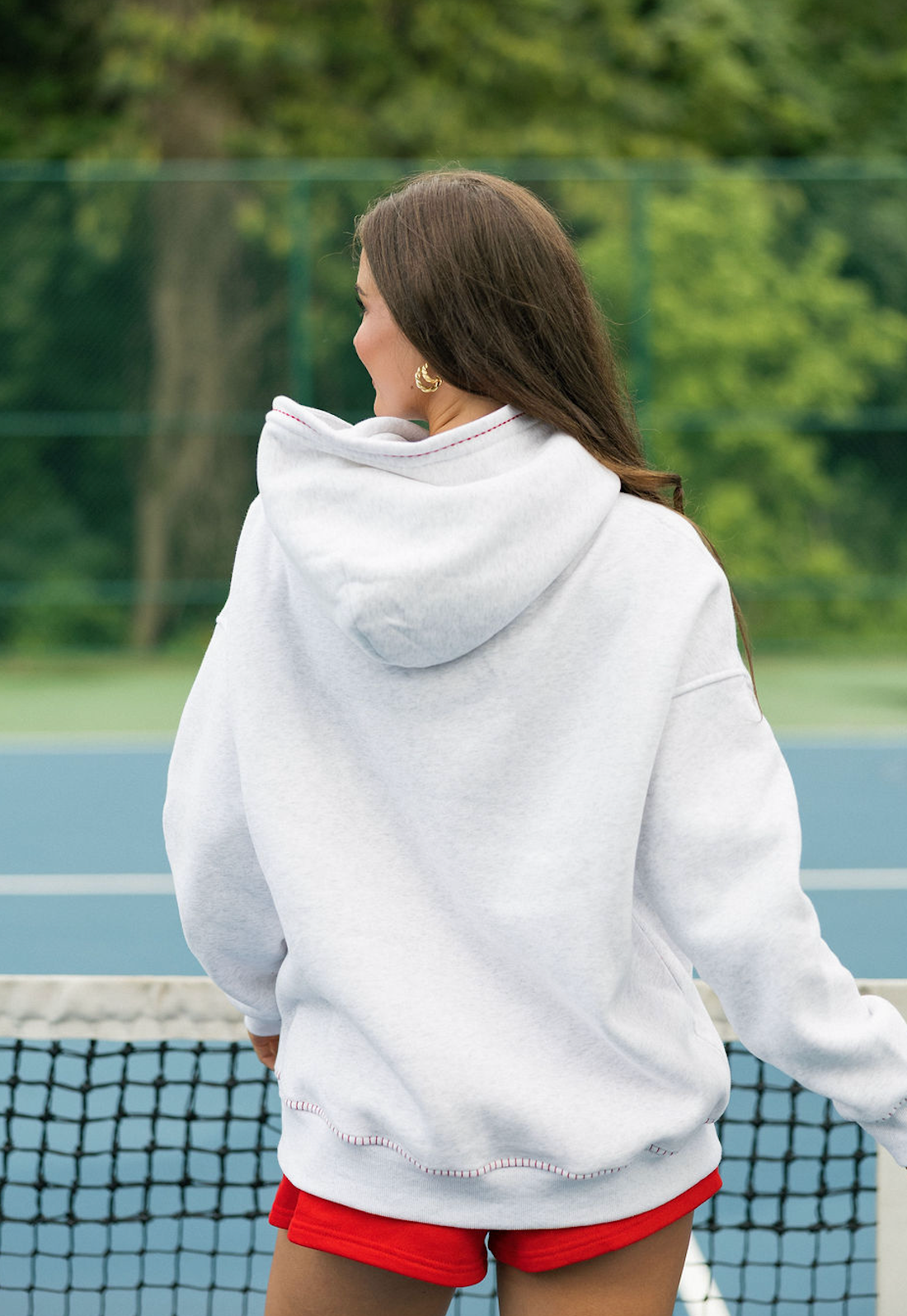 Razorbacks Embroidered Stitch Hoodie