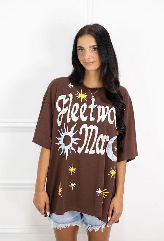 Fleetwood Mac 1973 Doodles Tee