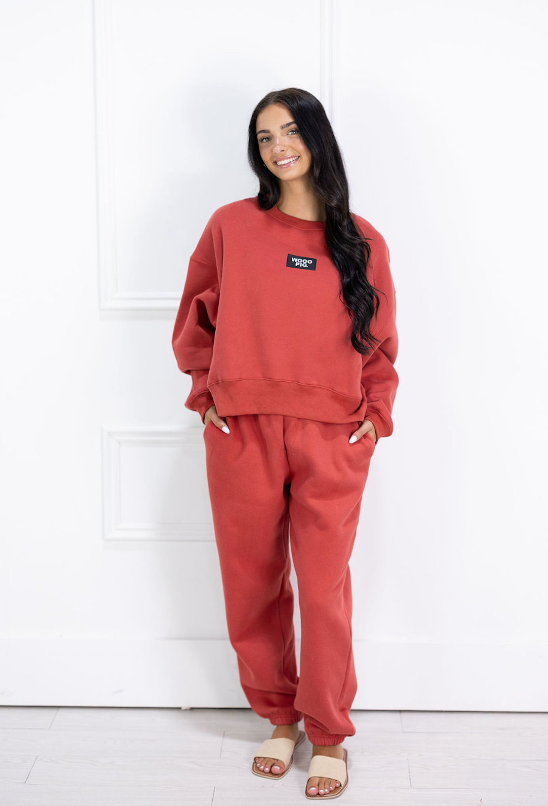 Wooo Pig Becca Boxy Crewneck