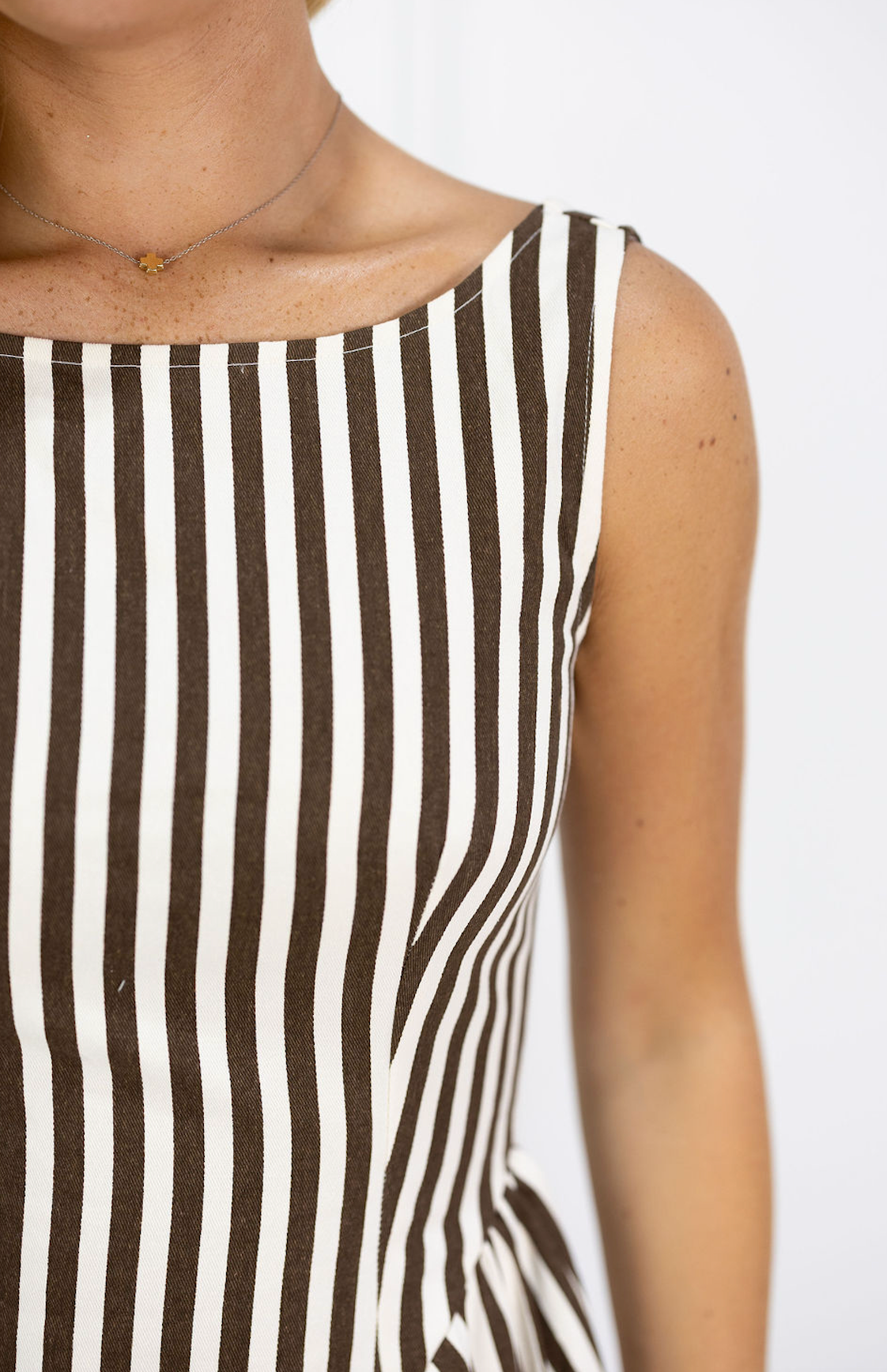 Lindsay Stripe Midi Dress