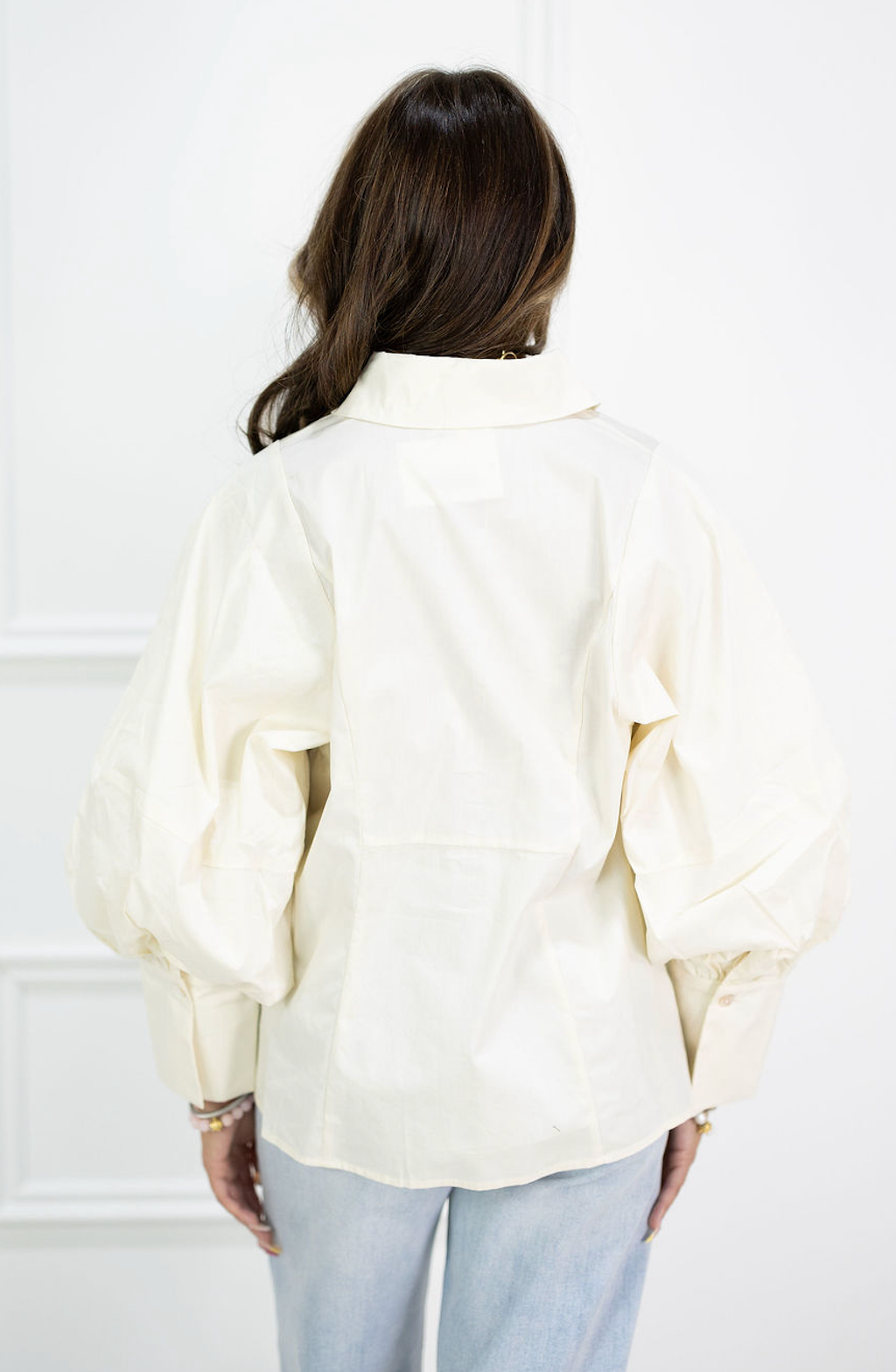 Aubri Statement Sleeve Blouse