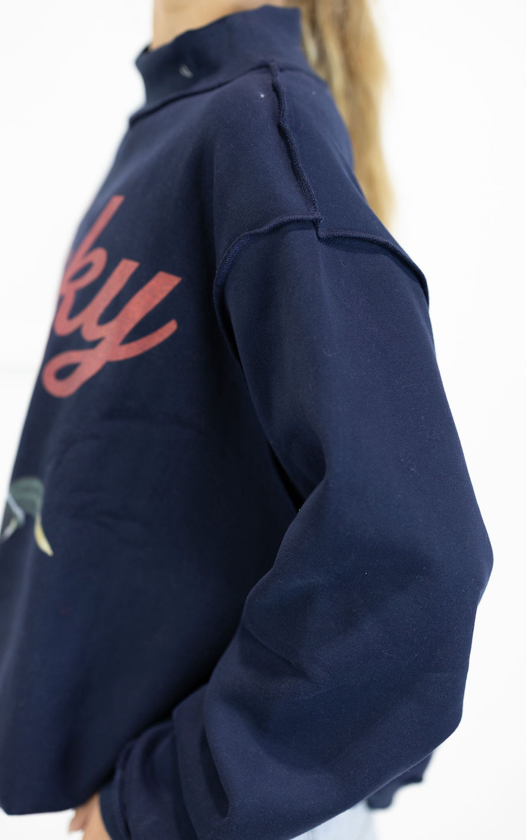 Lucky Mallard Mock Neck Sweatshirt
