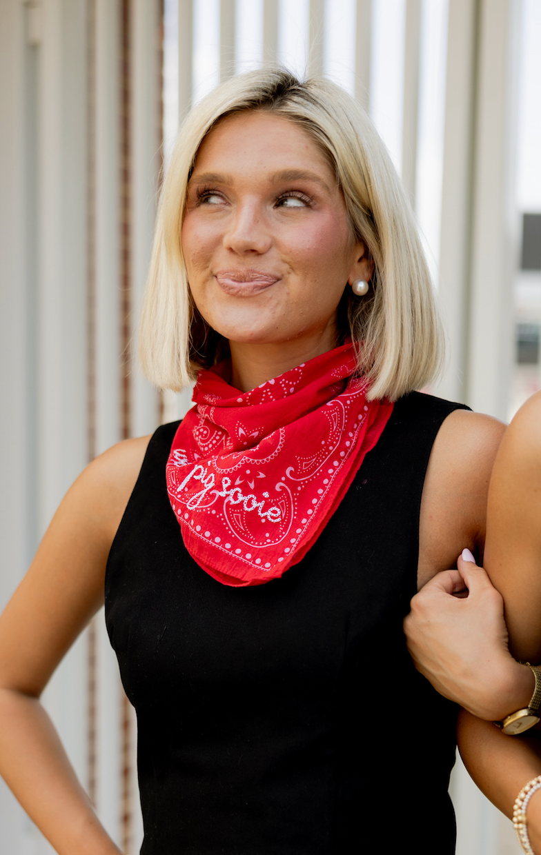 Wooo Pig Sooie Stitch Bandana