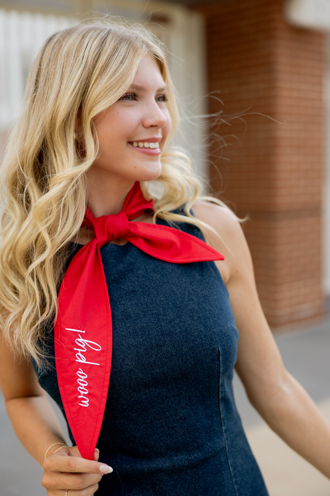 Wooo Pig! Ascot Scarf