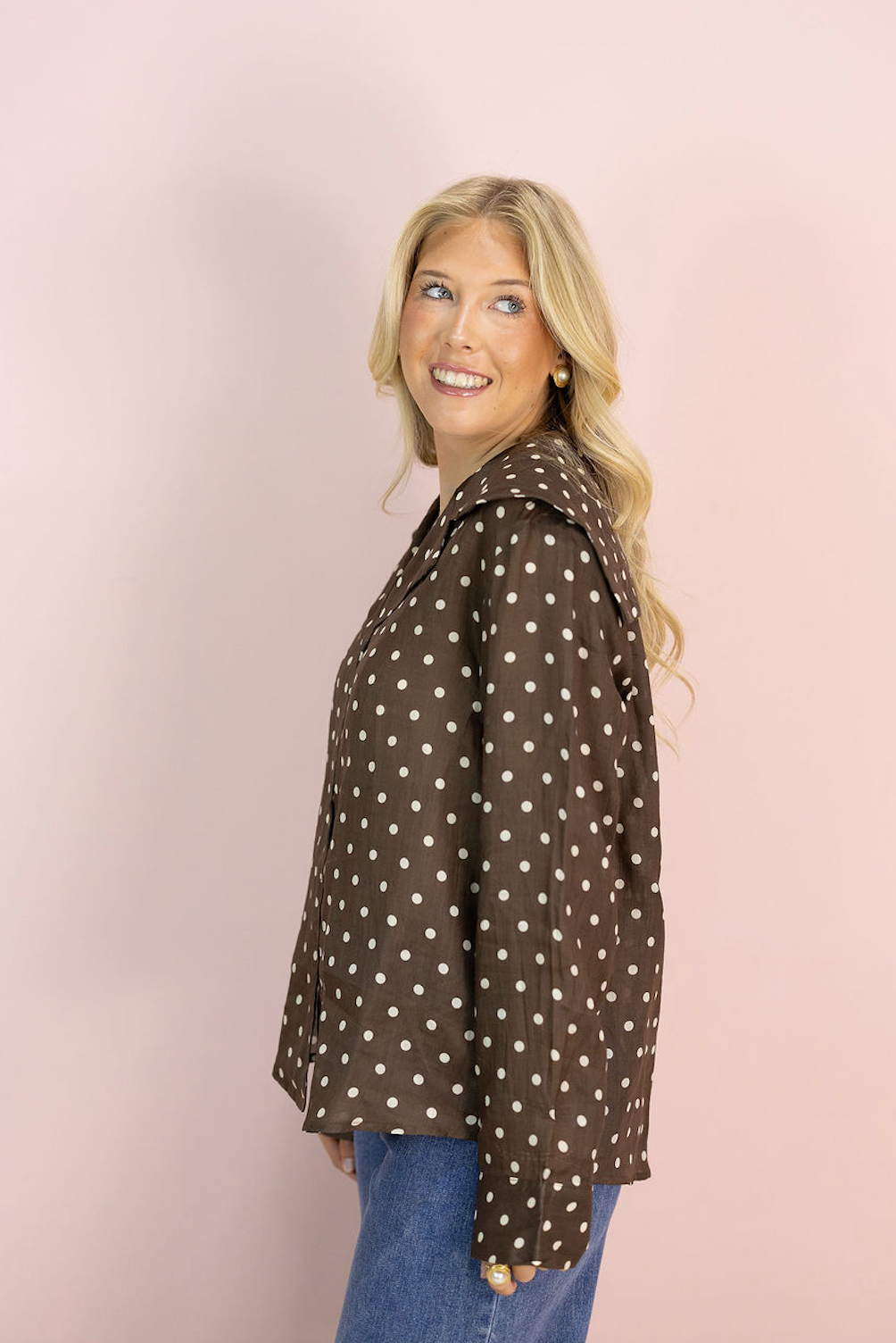 Scout Dottie Blouse w/ Collar