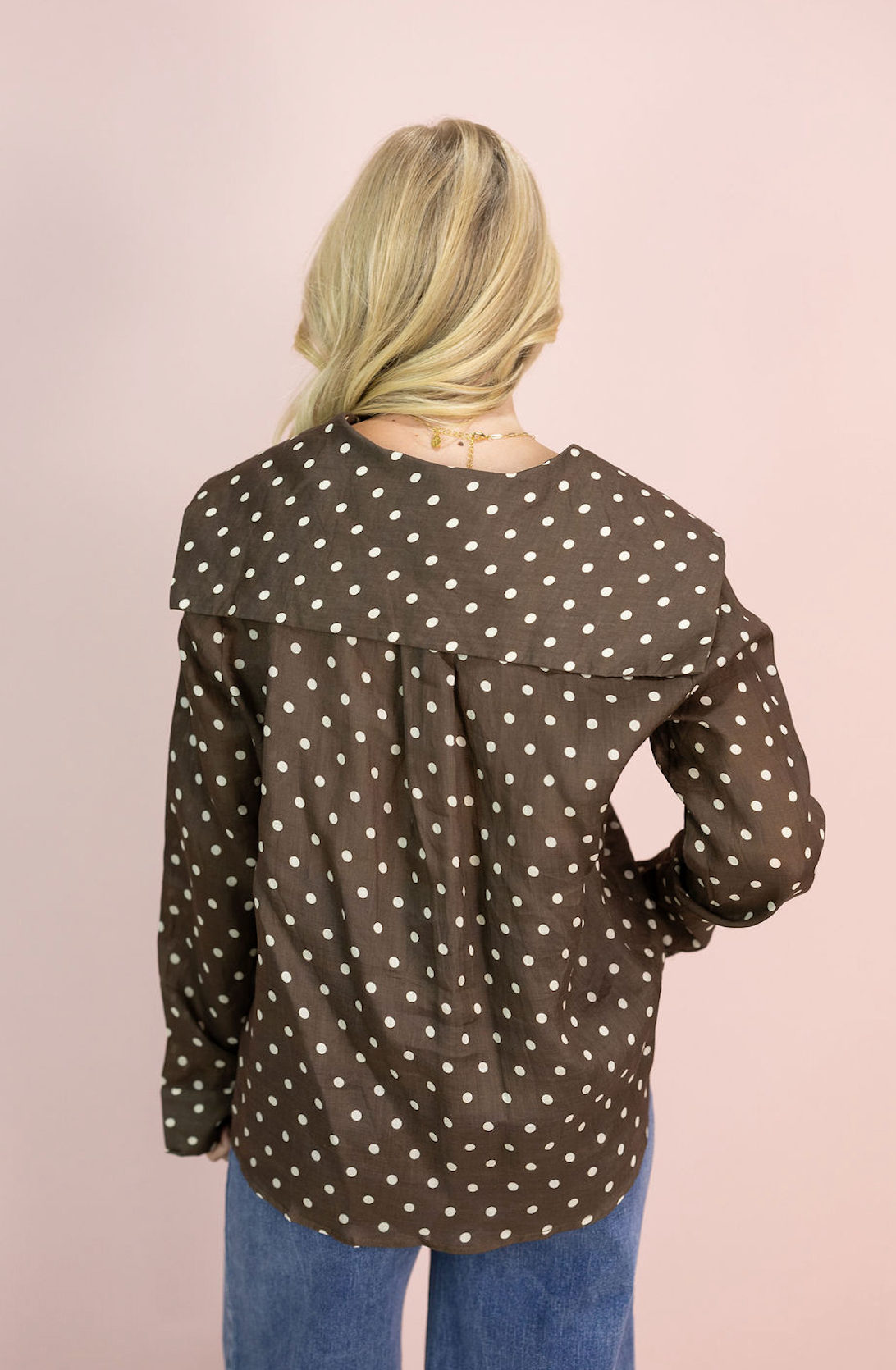 Scout Dottie Blouse w/ Collar