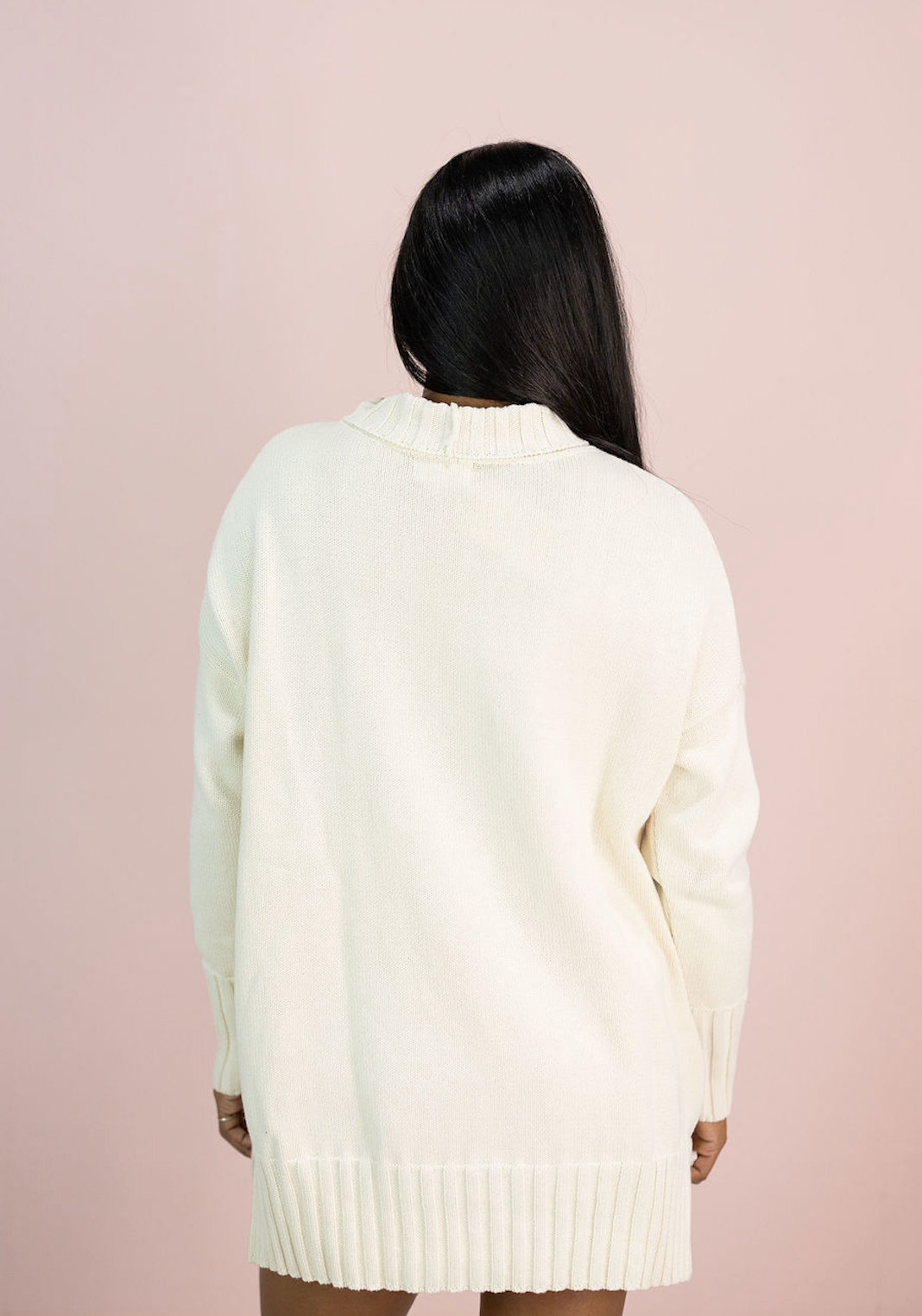 Arkansas Embossed Turtleneck Sweater - Clothe Boutique