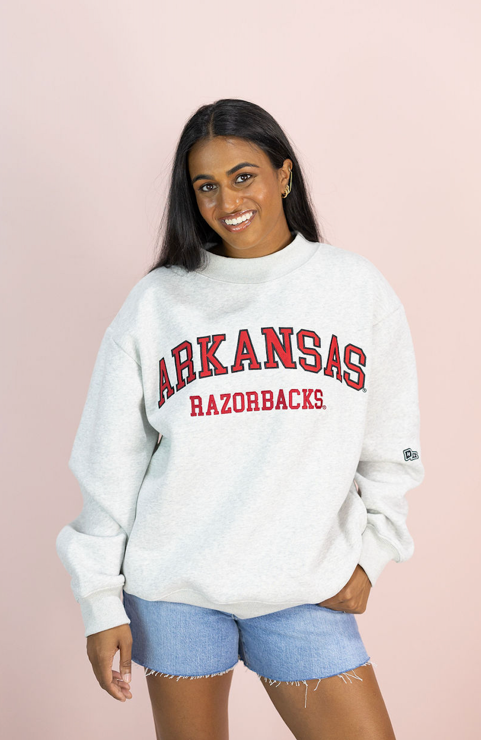 Arkansas Heather Grey Sweatshirt