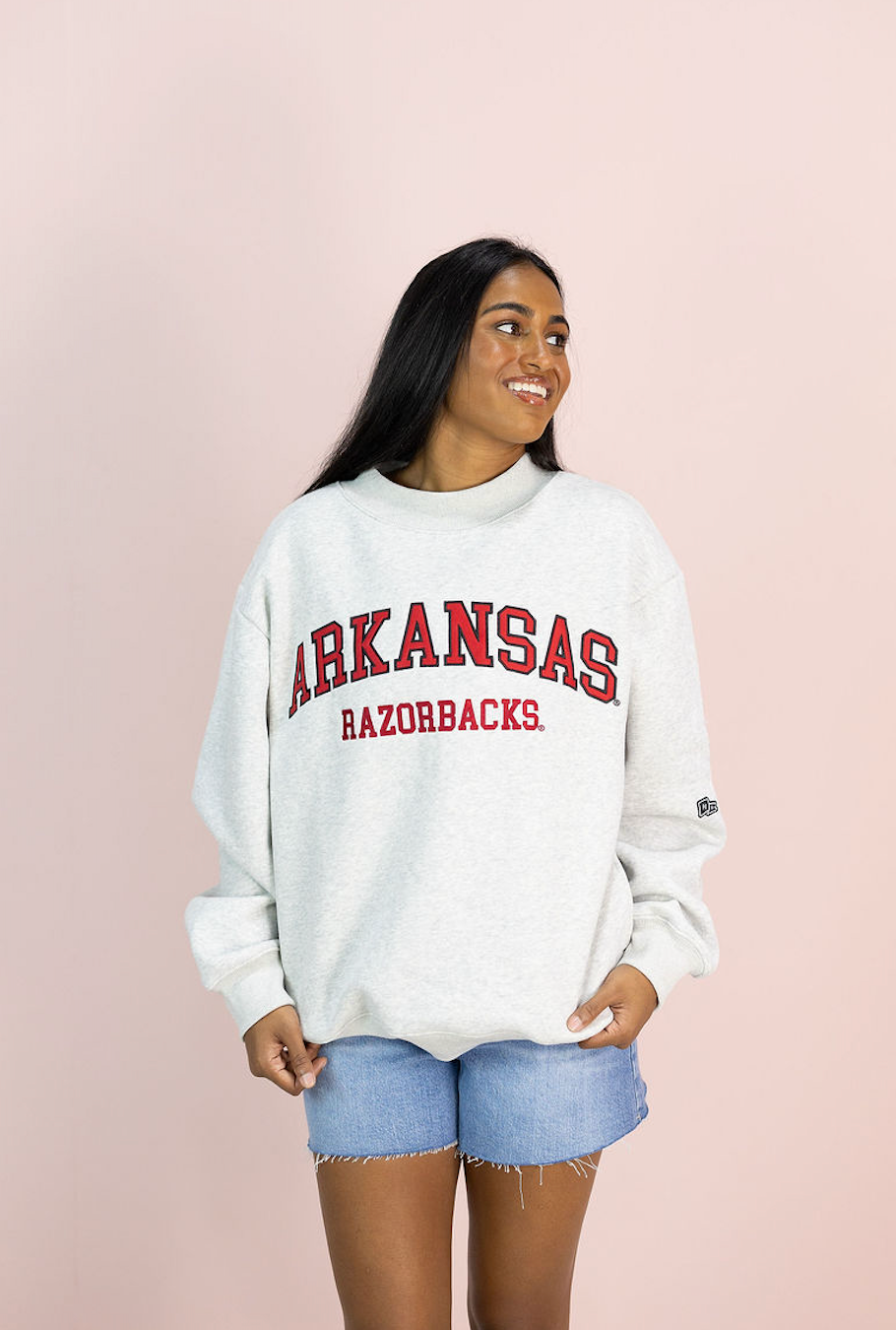 Arkansas Heather Grey Sweatshirt