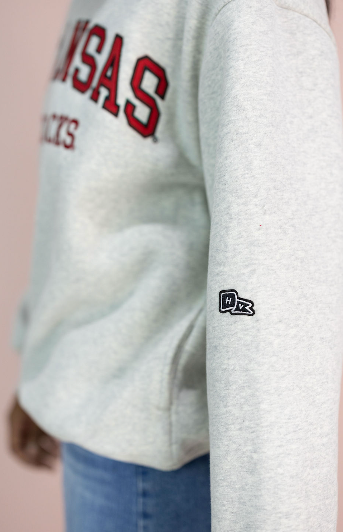 Arkansas Heather Grey Sweatshirt