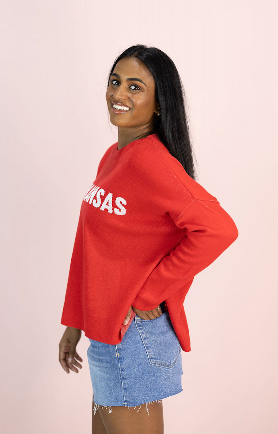 Arkansas Everyday Relaxed Sweater - Clothe Boutique