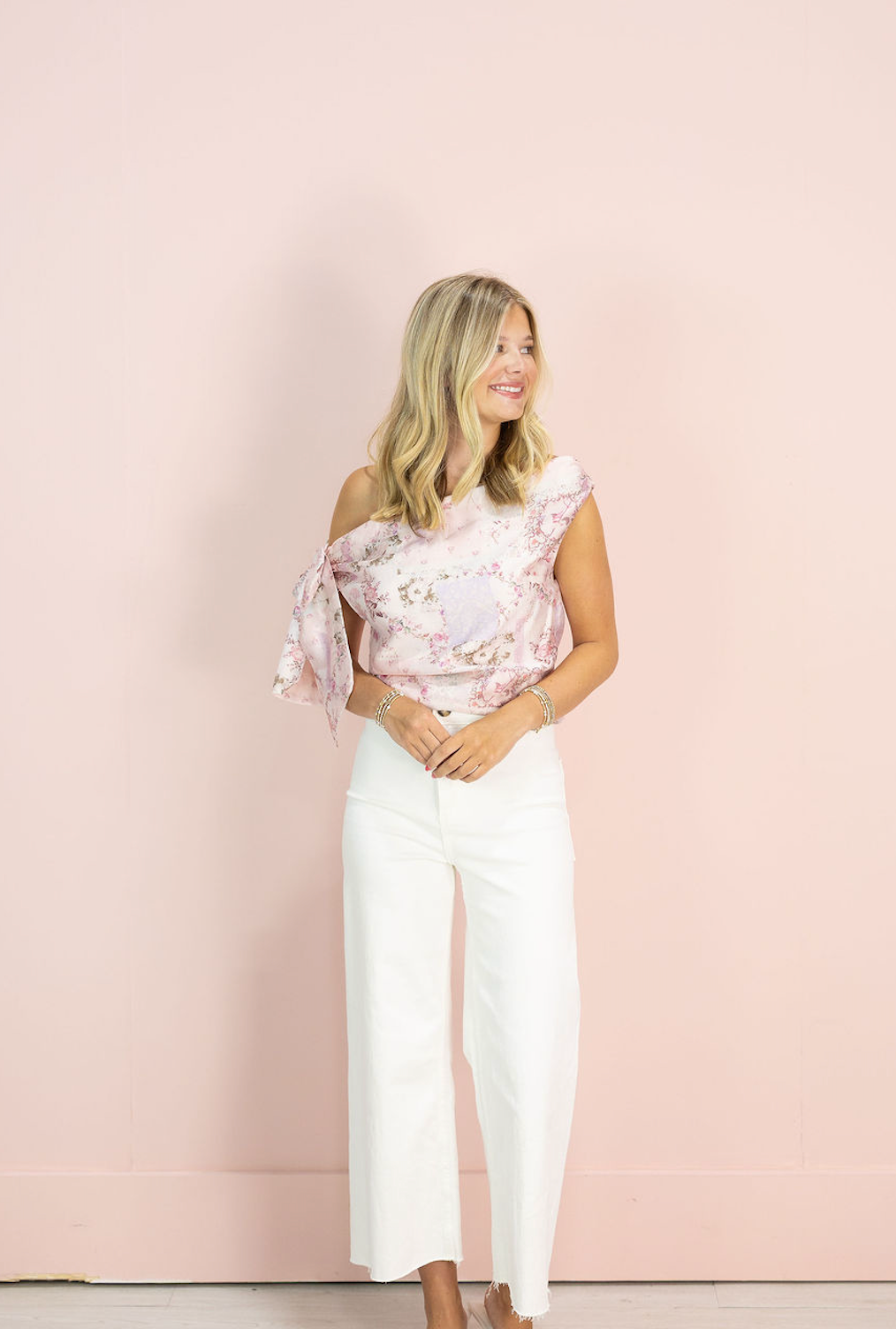 Celestine Asymmetrical Top