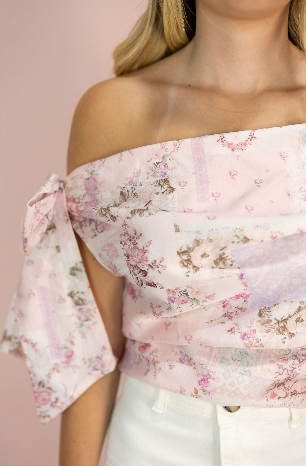 Celestine Asymmetrical Top