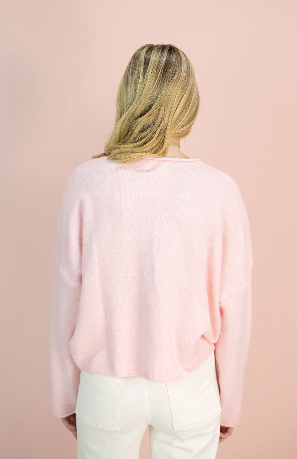Piper Pullover Sweater Baby Pink
