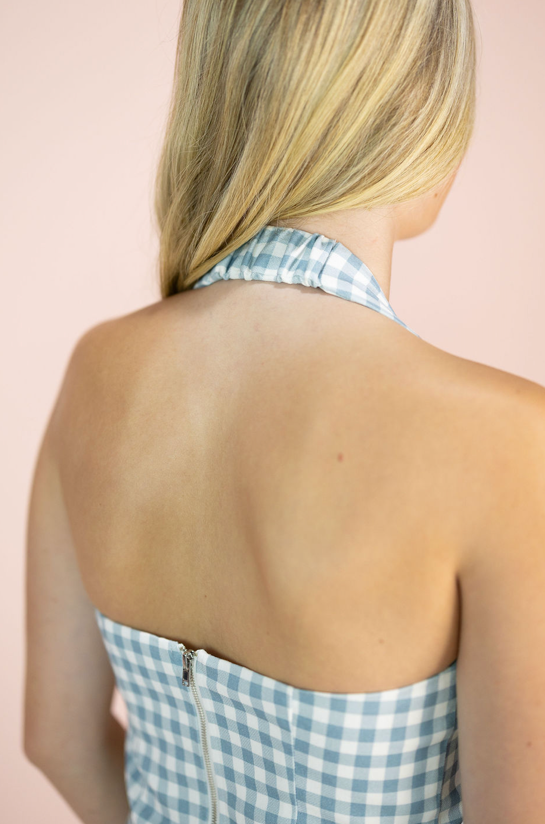 Plaid Gingham Top & Pants Set of 2