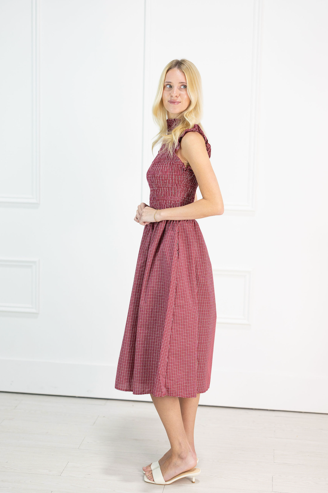 Camryn Smock Midi Dress