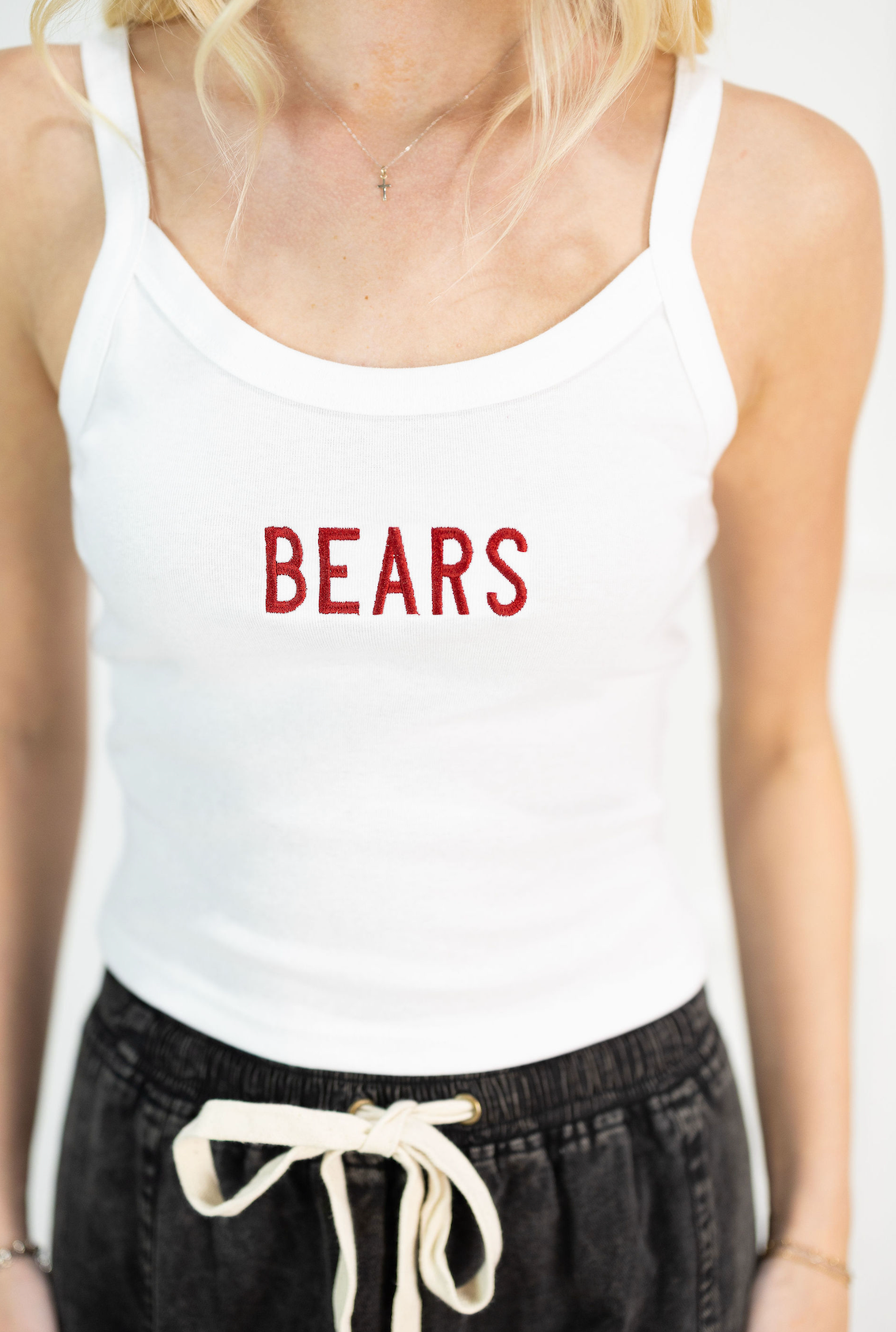 BEARS Embroidered Tank Top