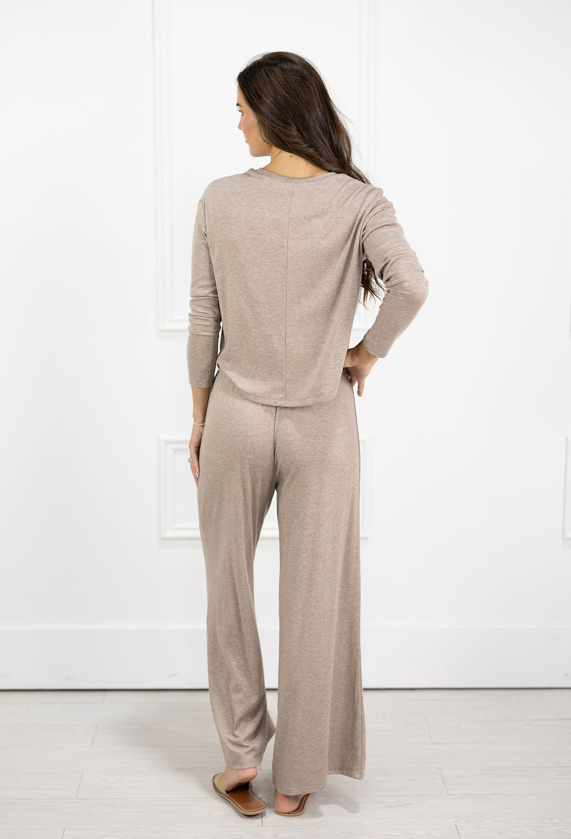 Kierra Mocha Loungewear Set of 2