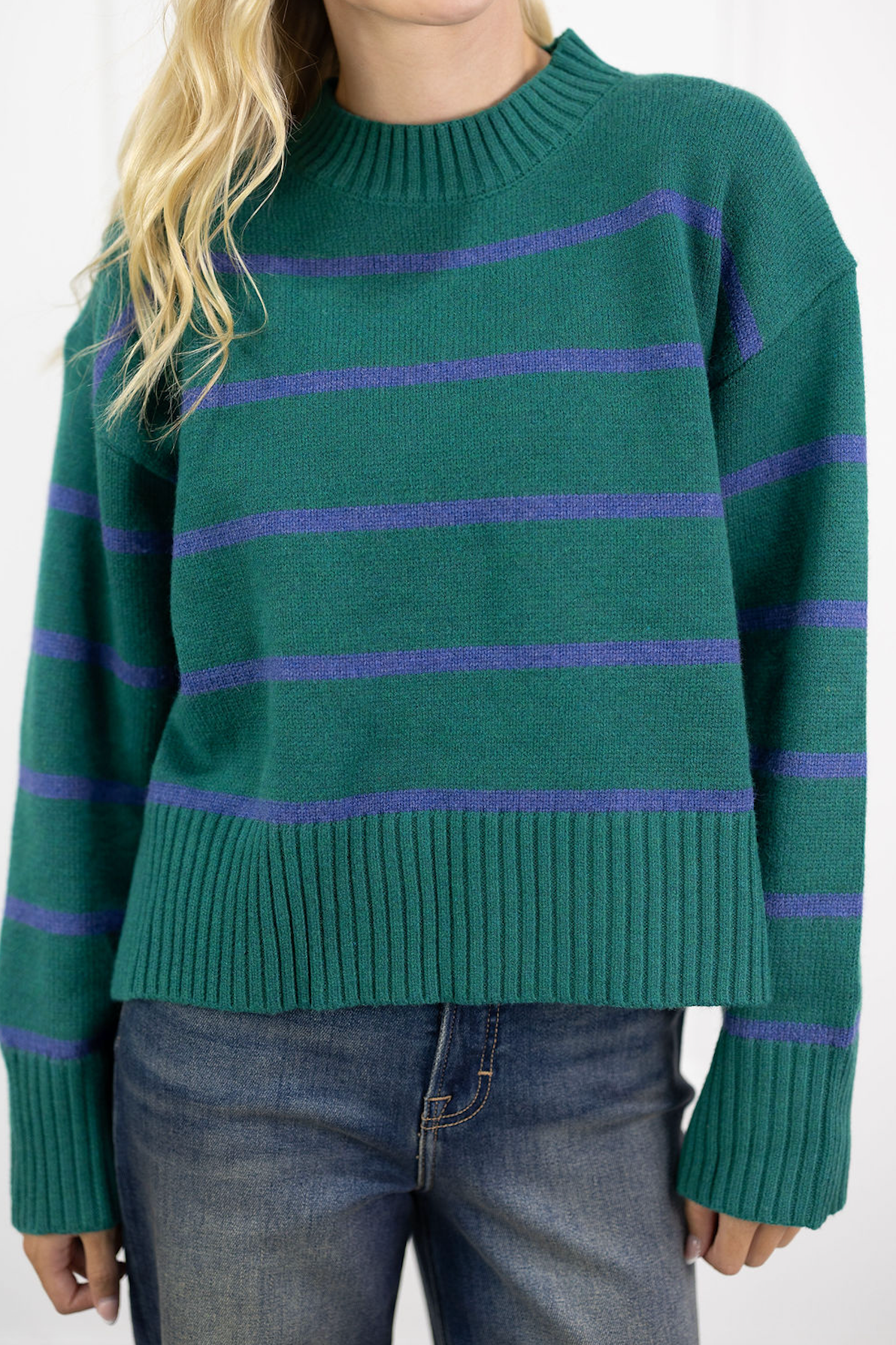 Casey Retro Stripe Sweater