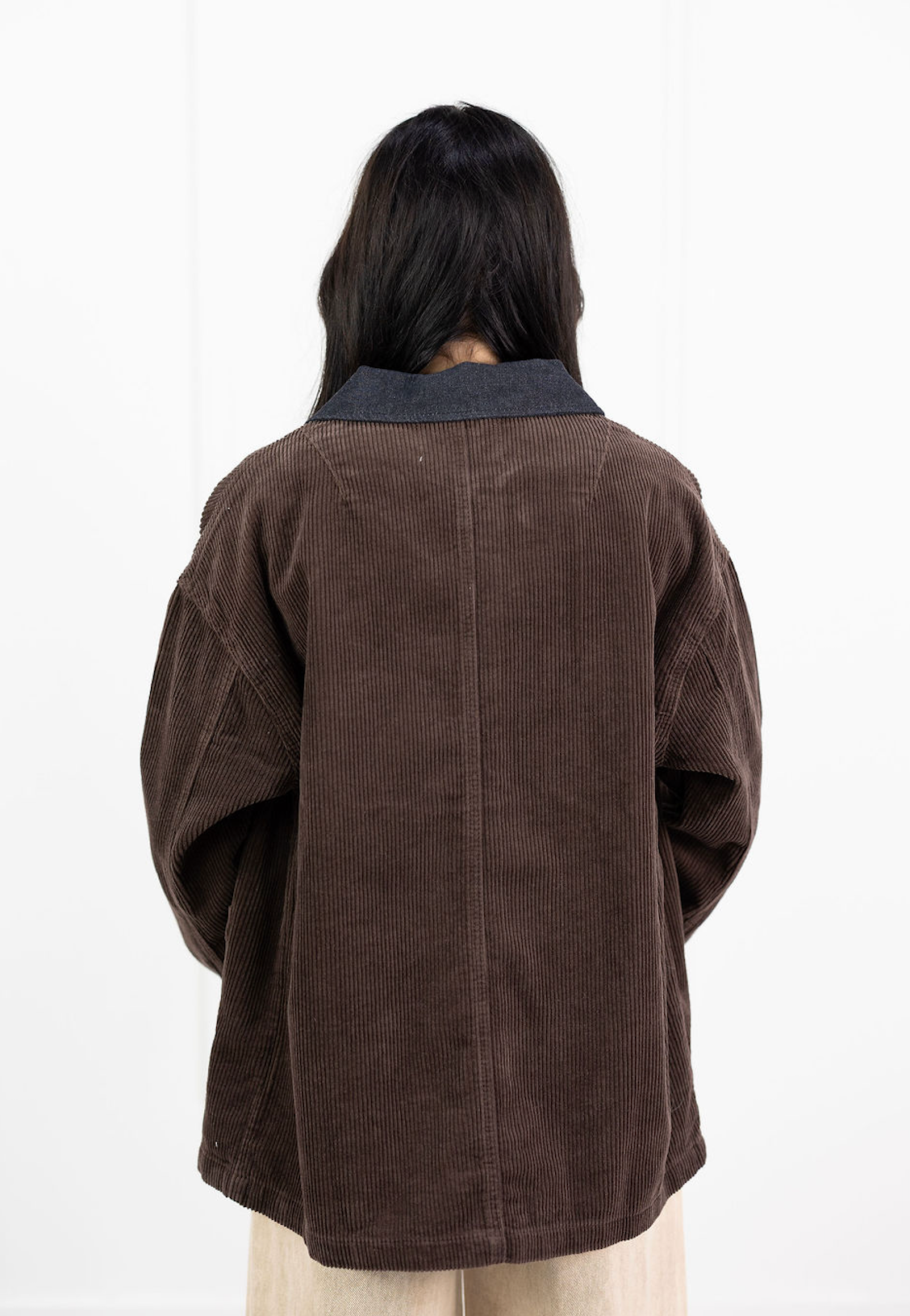 Brown Corduroy Barn Jacket