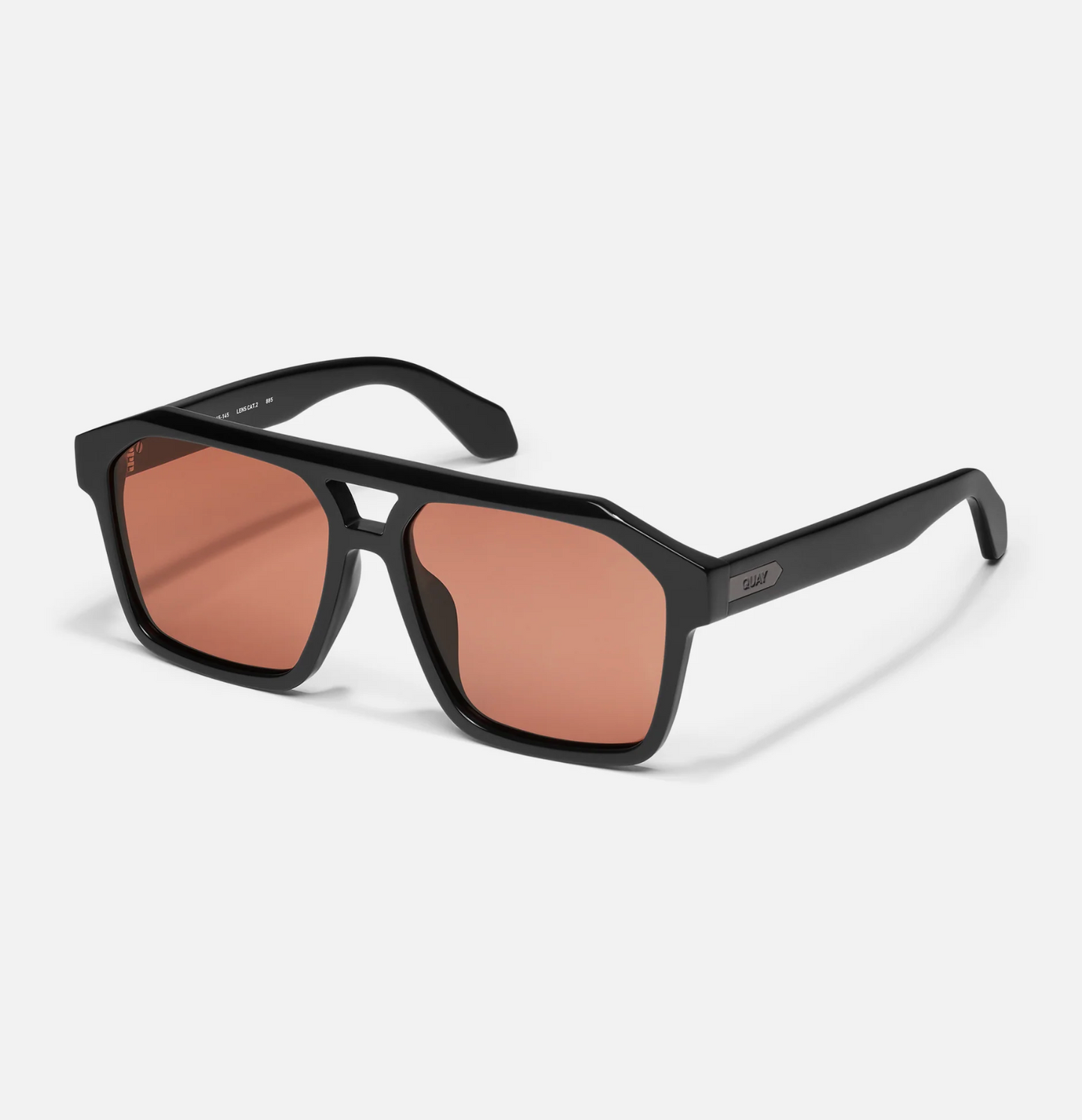 Soundcheck Quay Sunglasses - Black/Apricot