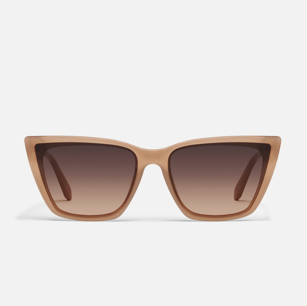 Call the Shots Remixed Quay Sunglasses - Camel/Dark