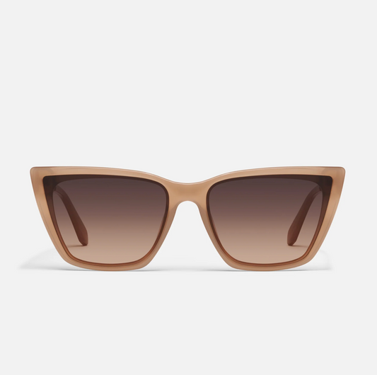 Call the Shots Remixed Quay Sunglasses - Camel/Dark