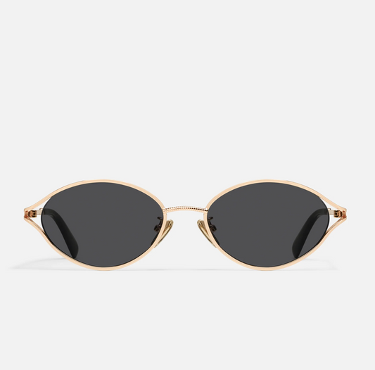 So Niche Quay Sunglasses - Black/Smoke