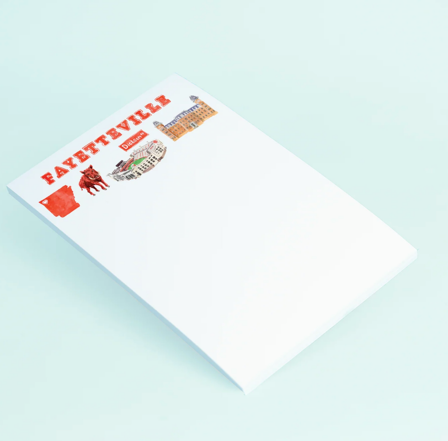 Fayetteville Pattern Notepad