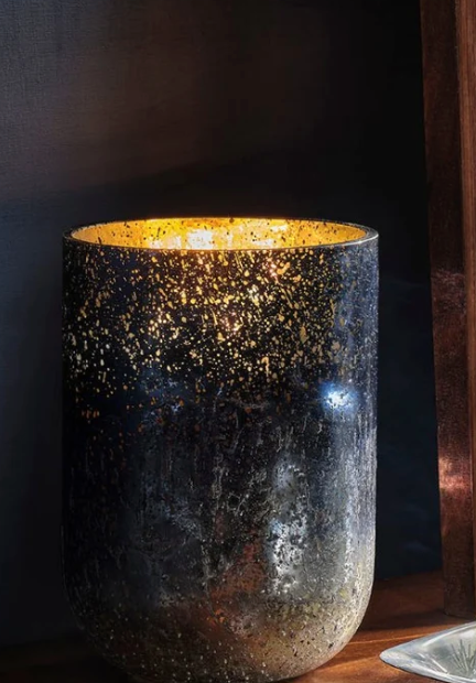 North Sky Radiant Glass Candle Large