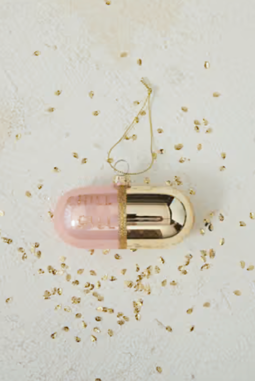 Chill Pill Ornament