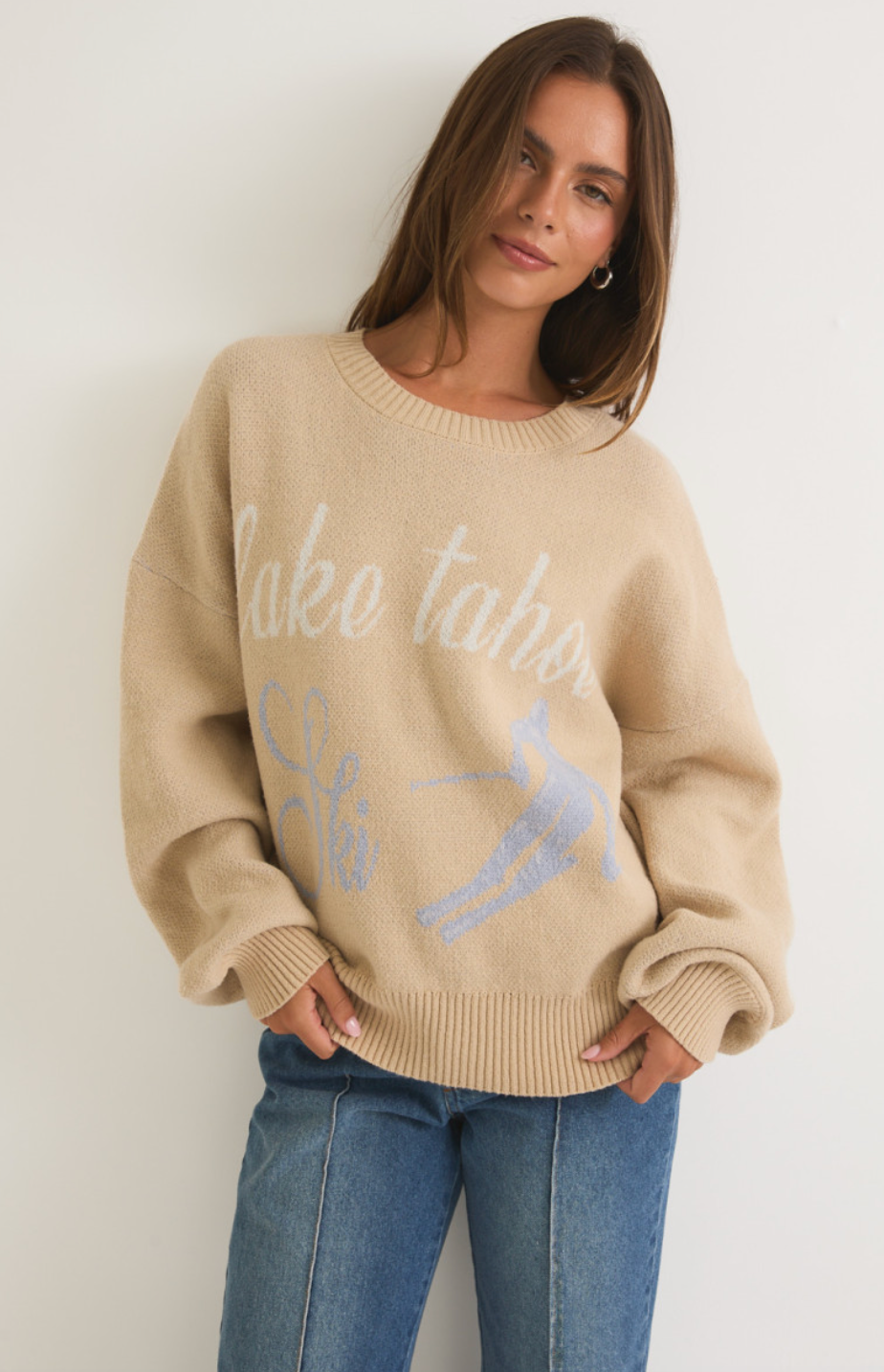 Lake Tahoe Ski Sweater