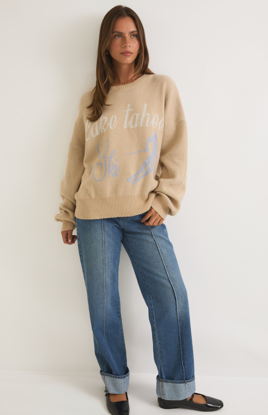 Lake Tahoe Ski Sweater