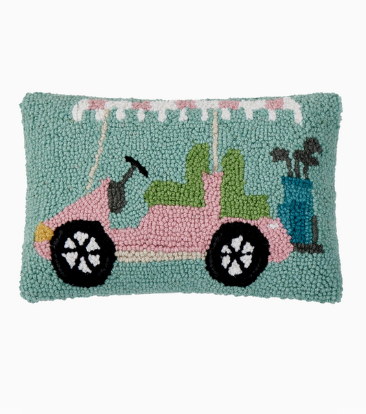 Golf Cart Hook Pillow