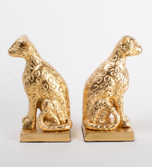 Leopard Bookends - Set of 2