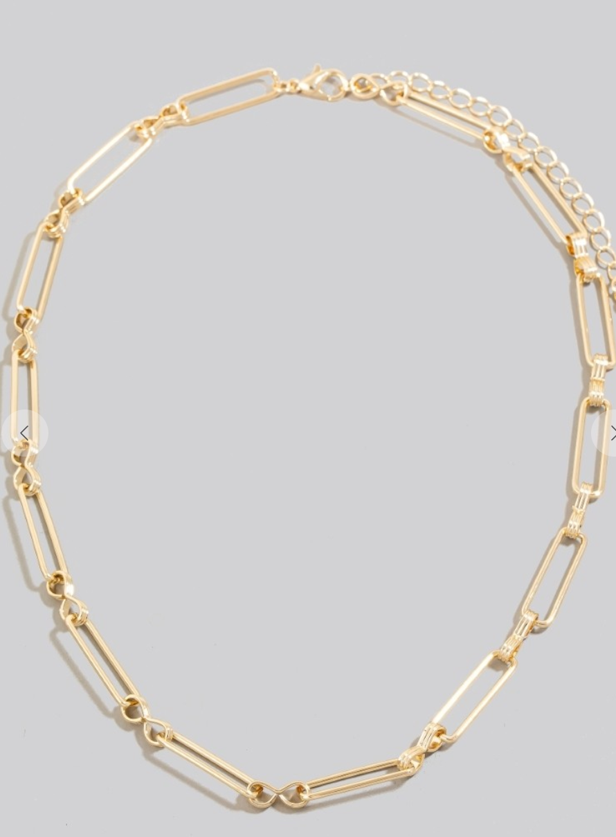 Oval Link Necklace