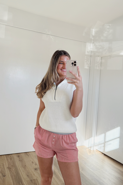 Elastic Stripe Boxer Shorts - Clothe Boutique