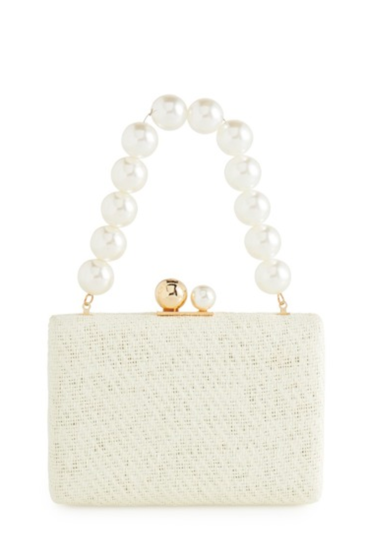 Dita Pearl Handle Clutch