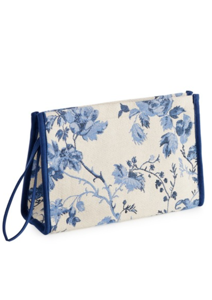 Fiorella Floral Zipper Wristlet