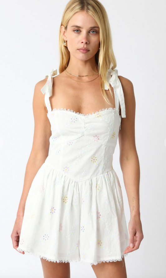 Chelsea Floral Tie Strap Dress